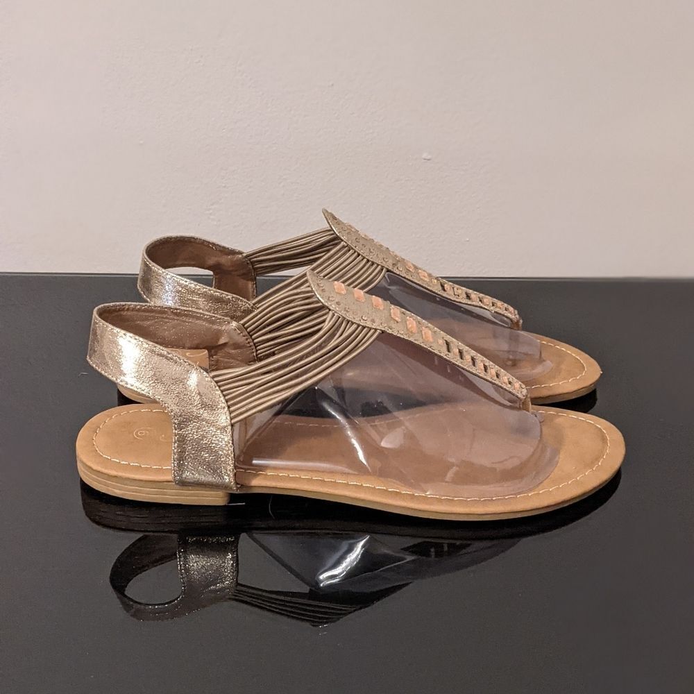Jynx Womens Sandals Faux Leather - Picture 6 of 8